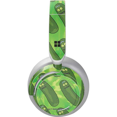 Adult Swim Rick and Morty Pickle Rick Pattern Surface Headphones Skin
